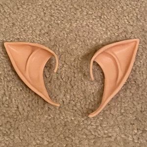 Short Peach Elf Ears